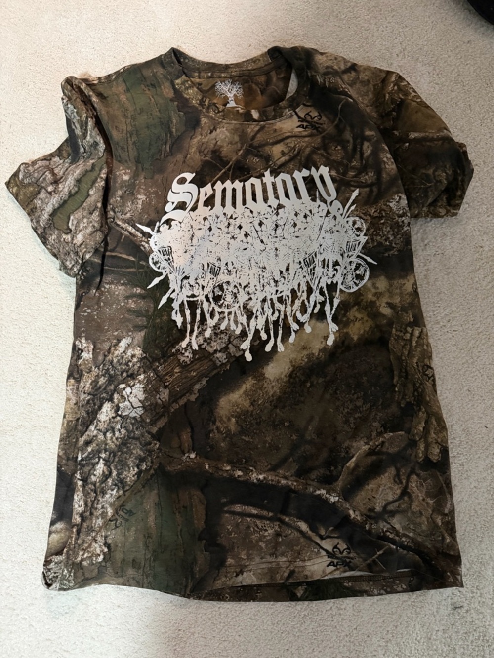 Sematary camo tee